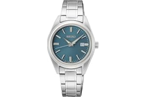 Seiko Orologio Analogueico Quarzo Donna con Cinturino in Acciaio Inox SUR531P1