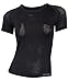 [SS10160 schwarz S] Brubeck Aerate seamless FitnessShirt Funktionsshirt Sportshirt kurze Ärmel (Damen Alpin Langlauf Radsport Fitness Yoga Pilates TaiChi Meditation Kampfsport Funktionswäsche)