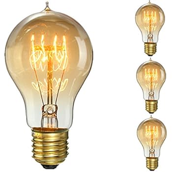 Glühbirne Rustika 60W E27 Vielfachwendel ähnl. Kohlefadenlampe