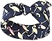 Produktbild Küstenluder Damen Haarband Regy Tropical Flamingo Bandana Blau 53cm x 53cm