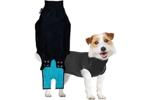 Suitical Recovery Suit Chien, XS, Noir