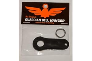 Guardian Bell Supporto per campanello Gremlin Ride per moto, colore: nero