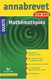 Mathématiques, sujets 2003