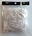 TRIXES 500 White French False Acrylic Nail Art Tips Gel Makeup