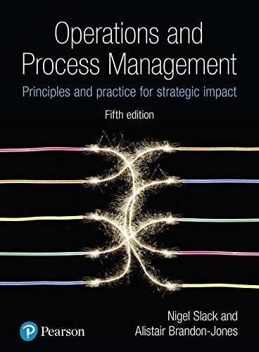 Operations and Process Management: Principles and Practice for Strategic Impact