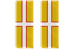 CAPRICORNONE Dorset County Flag Number Plate Decals