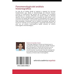 Fenomenología del análisis historiográfico