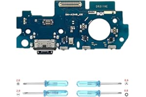 iYAiYO Connettore Dock per Samsung A34 5G SM-A346B Presa di Ricarica Dock Charging di Ricambio con Strumento di Installazione