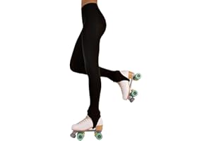 CALZITALY Collant Skating Staffa Calze Con Ghetta Pattinaggio Donna