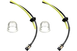 AnaTI 2 Stück Universal Benzinfilter Kit, Benzinschlauch Motorsense, Gummitülle Dichtung für Freischneider, Trimmer, Mower, Heckenschere