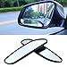 Produktbild Blind Spot Spiegel, EFORCAR Auto Spiegel Seitenansicht Blind Spot & Wide Mirror Stick auf Auxiliary Winkel verstellbare Auto Rückspiegel Stick-on Design Fit für alle Universal Vehicles (Pack von 2)