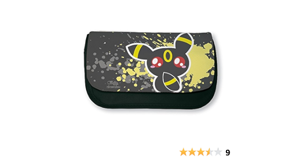Trousse Noire De Maquillage Ou D Ecole Pokemon Noctali Umbreon Chibi Et Kawaii By Fluffy Chamalow Fabrique En France Chamalow Shop Amazon Fr Fournitures De Bureau