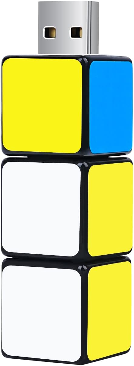 Bonita Memoria USB Pendrive para Profesores, Estudiantes, Familiares y Amigos (16GB, Magic Cube)