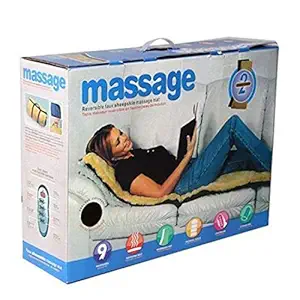 ALOKRUPSWAM Massage Mat, Full Body Heating Massage Pad with Neck Massage, Vibrating Motors & Heating Pad, Neck, Shoulder Back Massager