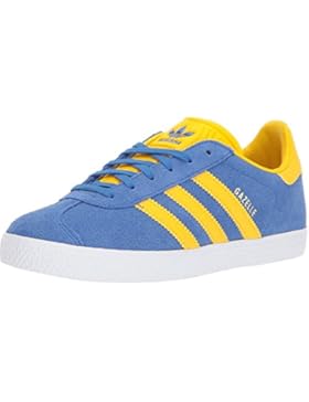 adidas Unisex-Kinder Gazelle J Fitnessschuhe, Blau