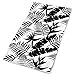 Produktbild Kailey hello Tropical Black and White Leaves Outdoors & Daily Headwear,Bandana,Headband,Neck Gaiter,Balaclava,Helmet Liner for Running Riding Skiing Hiking