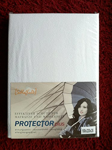 ProtectorPlus Coprimaterasso per materassi ad Acqua, antiacaro, Protezione Antipolvere, 200 x 200 cm