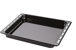 BAUKNECHT Plaque à pâtisserie (plat à four, lèchefrite) émaillée pour e.a. Whirlpool four 481010764532
