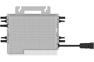 Home Trends® Deye SUN-G4-EU-Q0 - Micro inverter da 1600 W, con Ralais Solar PV (HTDYG4-1600 con cavo da 5 m)