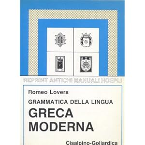 Grammatica della lingua greca moderna
