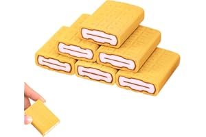 MLLTECH Gomme da cancellare 4 pezzi per bambini, gomma con motivo Gomma divertente con intarsi per la scuola a casa, gomme per l'ufficio materiale scolastico cancelleria gomma per regali per bambini studenti