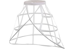 GRACEART Women's Hoops Skirt Petticoat Pannier Cage Skirt Bridal Slips Crinoline