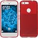 Produktbild PhoneNatic Case für Google Pixel XL Hülle Silikon rot S-Style + 2 Schutzfolien
