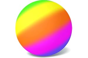 GENERICO Pallina Arcobaleno cm15 per Bambini Mini Ball Palla Arcobaleno Colorata Pallone Mare Piscina Giardino Interni Esterni Spiaggia Pallone Gonfiabile Bambini Palla Venduto Sgonfio 1 Pezzo Colori Assortiti