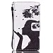 Produktbild igrelem® Schutzhülle für Huawei P8 Lite, Premium PU Leder Wallet Case, stoßfest, Nonslip, Slim Fit Folio Case mit Kartenfächer, Magnetverschluss, Schutzhülle aus Silikon für P8 Lite, Pusteblume, Blume, Feder, multicolor muster Flip Case