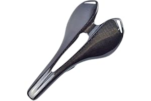 JORZER Sella della Bici Full in Fibra di Carbonio in Fibra di Carbonio Sedile da Ciclismo Confortevole Cuscino in Bicicletta Cavo Cuscino da Corsa per MTB Mountain Road Bike