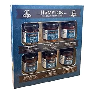 Hampton's Chutney Gift Box Selection Containing 6 x 35g