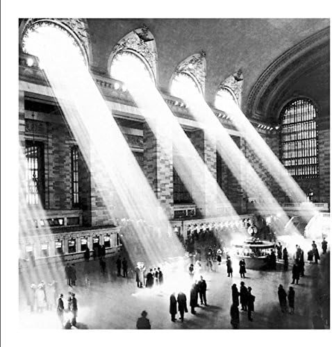 Grand Central Station - 60x60cm Online Art Print Wall Poster Picture