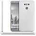 Produktbild zanasta LG G6 Hülle, Premium Schutzhülle Soft Flex Silikon Carbon Case TPU Slim Cover Handyhülle | Metallic Silber