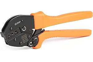 IWISS Ap-153045 Herramientas crimpadoras de alambre de trinquete para conectores de cable de 15, 30 y 45 amperios