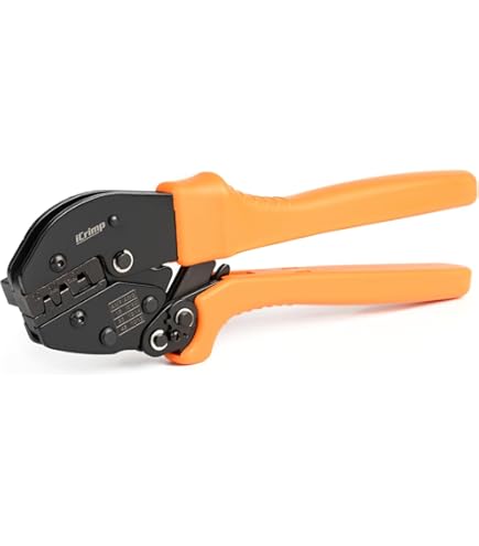 IWISS Crimpatrice Per Connettori Solari MC4 Cavi Fotovoltaici AWG14-10 2.5/4/6mm² NUOVO