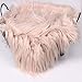 Ouneed Newborn Baby Fur Backdrop Flannel Receiving Blanket (Brown )