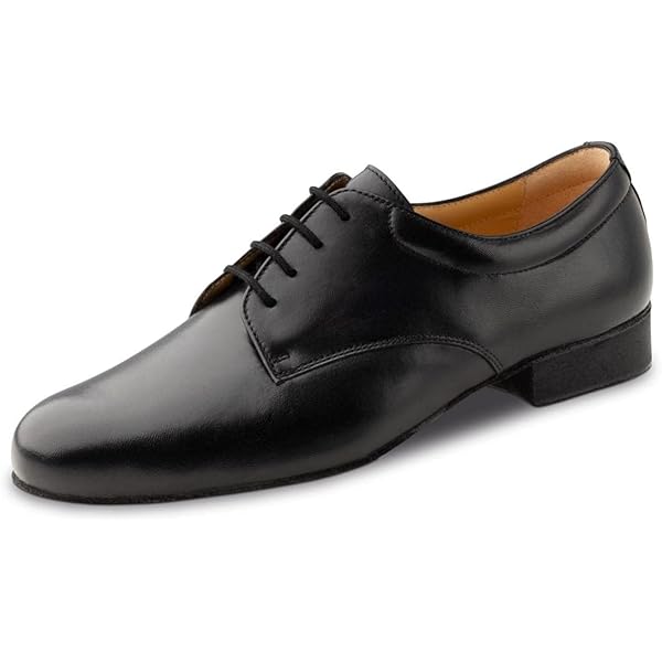 Scarpe Da Ballo Uomo Diamant - Standard E Latino | Pelle Nera, Tacco 2 Cm, Fatte A Mano In Germania - Foto 14