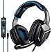 Produktbild SADES SA920 Gaming Kopfhörer Pro Surround Sound Stereo-PC-Spiel-Kopfhörer-Gaming headset mit Mikrofon für PS4 Xbox one PC Mac iPhone Smartphone (blau)