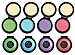 New Temporary Fancy Dress Costume Non-Toxic, Hair Chalk 4 Soft Pastel Color DIY Kit Set From 12 - Tropical Splash Pack CHRISTMAS SALE NOW ON!!