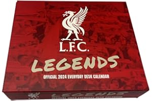 2024 Desk Calendar | Liverpool Desk Block |Includes Facts & Trivia | Page a day tear away | Liverpool official merchandise | Liverpool Football Gift