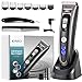 Produktbild Haarschneider Profi, KINSO Wiederaufladbarer Haarschneider männer mit LCD Power Anzeige Profi Haarschneidemaschine Set für Männer und Baby