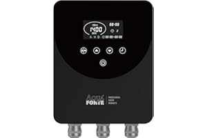 AquaForte Vario+ Frequenzumrichter II mit Touchscreen, 1 Phase AC, Eingangsspannung 220-240V, Drehzahlregelung der Poolpumpen, 4 Verschiedene Zeitzonen pro Tag, umweltfreundlich