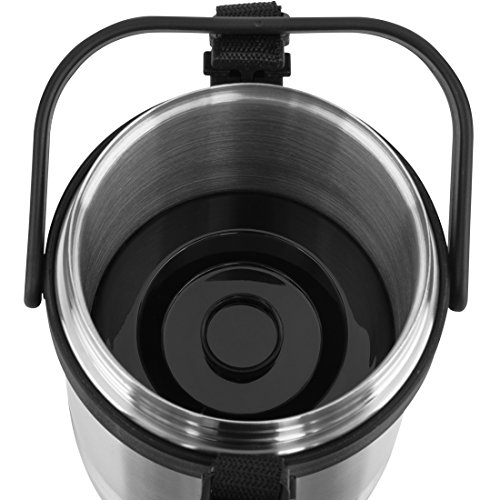 Emsa 504207 Isolier-Speisegefäß, 1,4 Liter, Mit 2 Speiseeinsätzen, 100% dicht, Edelstahl, Senator Thermo Lunch - 3