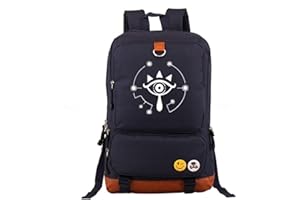WANHONGYUE The Legend of Zelda Game Luminous Laptop Backpack High School Book Bag College Students Rucksack