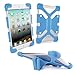 Price comparison product image E-Volve Rugged Universal Silicone Tablet case & Stand for 7"-8" inch tablets incl(Galaxy Tab A 7.0, 8.0, Tab E 8.4, Tab 3 7.0 Tab 4 7.0, Tab S 8.0, Sony Xperia Z3, ipad mini 1/2/3/4) - Blue