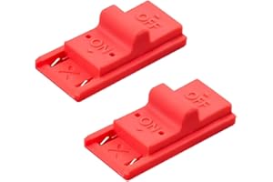 QEDBOJE Rcm Jig for Switch, Rcm Loader Clip Tool, Short Circuit Tools, Clip Rcm Switch for Recovery Mode, Rcm Loader Switch Made of ABS Plastic with Storage Box (Red)