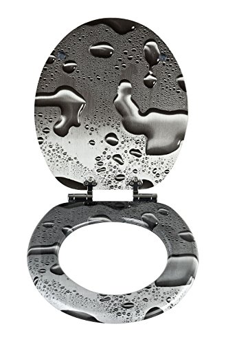 EISL Holzkern WC-Sitz GREY STEEL mit Absenkautomatik, EDRD04SC - 2