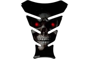 ‎BIKE-LABEL BIKE-label Tankpad Motorrad-Skull Schwarz kompatibel für Honda X500123VA