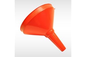 Dunnet Tools 200mm Wide Mouth Funnel For Car Motorcycle Circular Plastic Funnel Heavy Duty Polypropylene Plastic Funnels For Filling Bottles Or Containers Perfect For Oil Screenwash