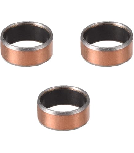 Douilles à Manchon En Laiton Graphite - Lot De 4, Alésage 8 Mm, OD 11 Mm, Hauteur 30 Mm, Autolubrifiantes